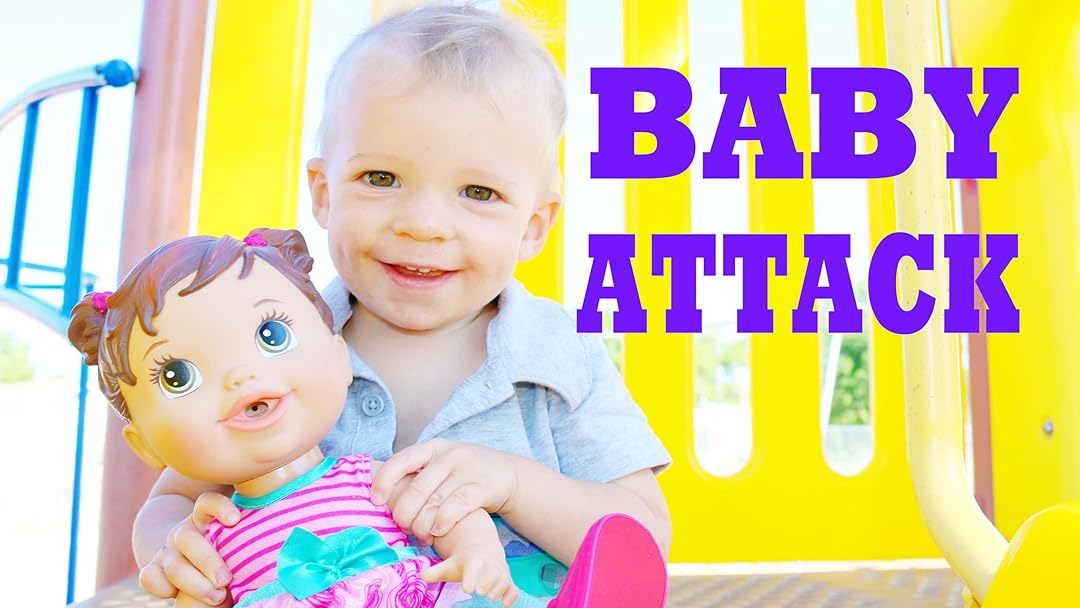 Amazon.co.jp: Baby Alive BABY ATTACK Worlds Biggest CRAZY Baby at the ...