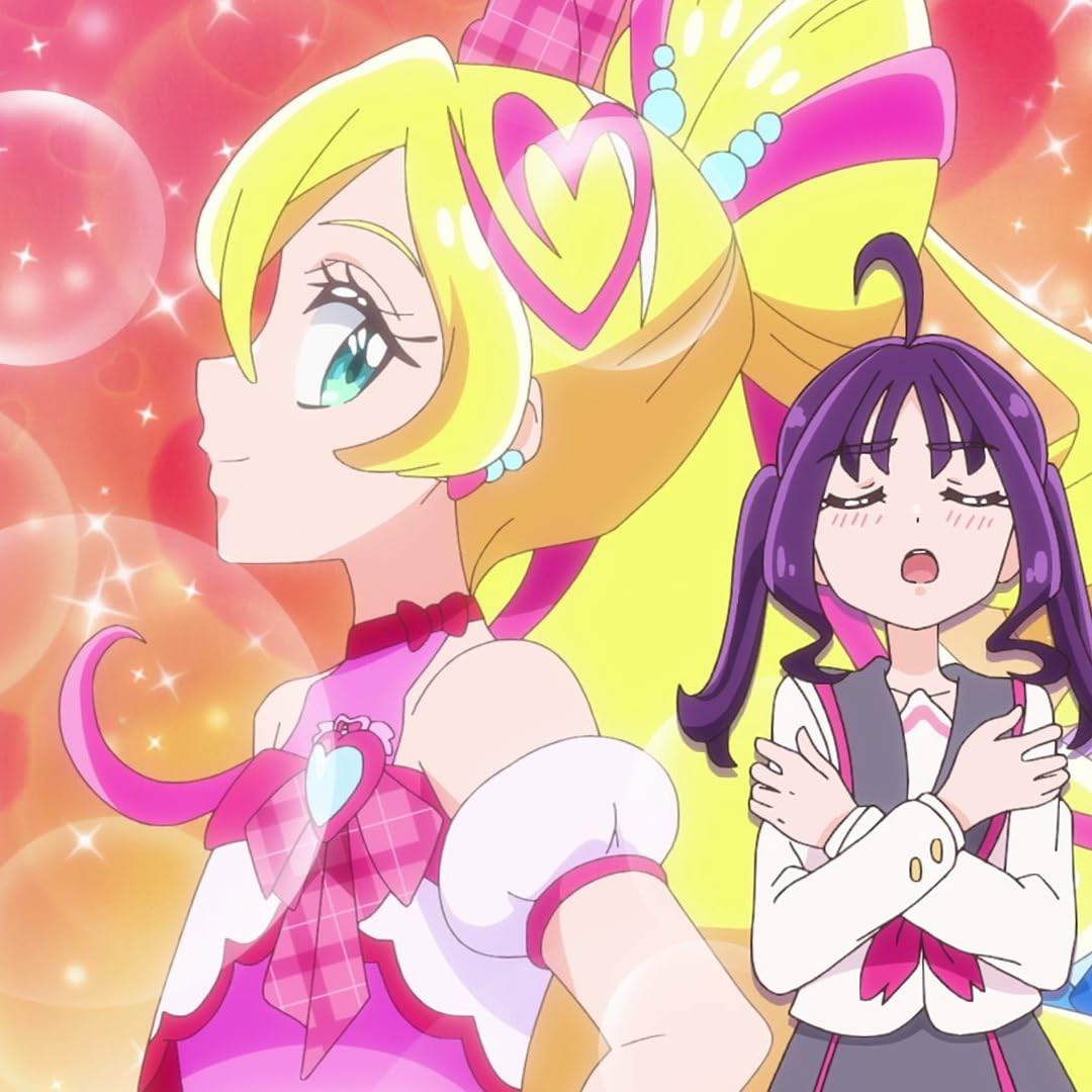 プリキュア 『キミとアイドルプリキュア♪』 キュアアイドル,紫雨 こころ（しぐれ こころ） iPad壁紙画像