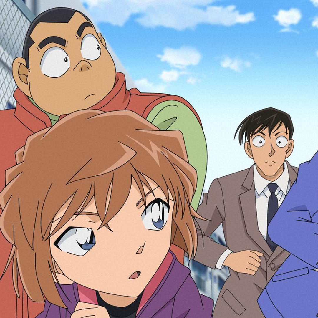 名探偵コナン 小嶋 元太（こじま げんた）,灰原 哀（はいばら あい）,高木 渉（たかぎ わたる） iPad壁紙画像