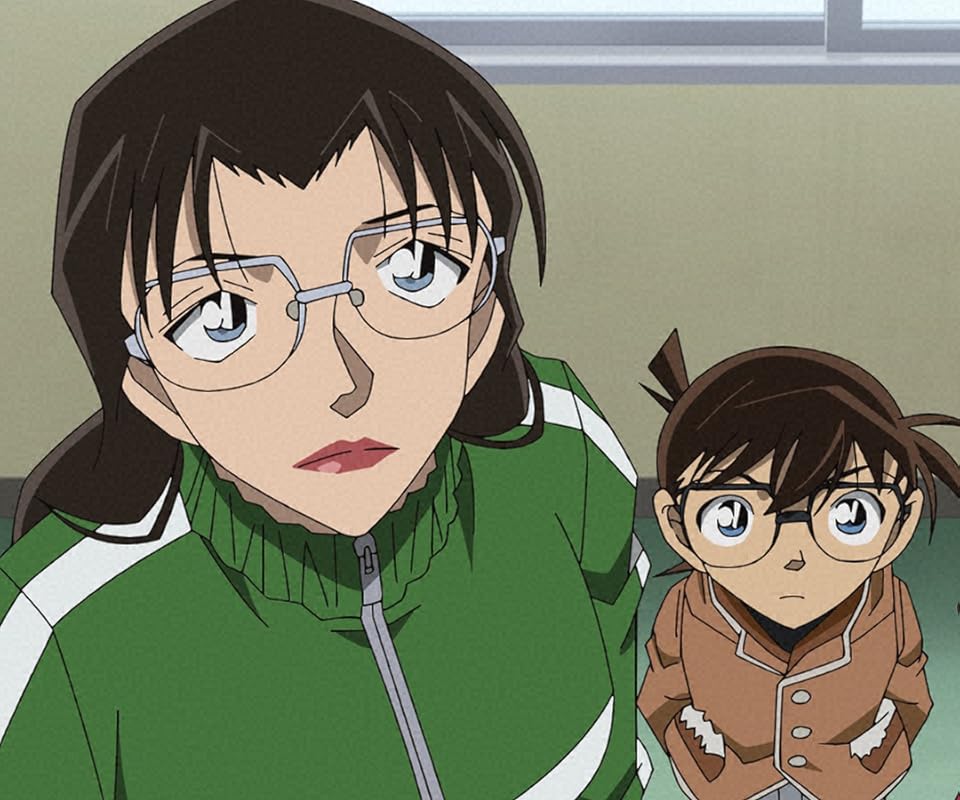 名探偵コナン 若狭 留美（わかさ るみ） ,江戸川 コナン（えどがわ コナン） Android(960×800)待ち受け画像