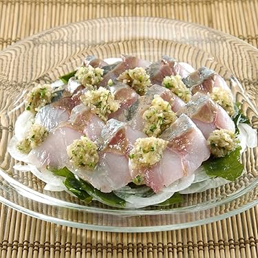 DAIGOも台所〜きょうの献立何にする?〜 iPad壁紙 or ランドスケープ用スマホ壁紙(1:1)-1 - あじの生姜オイル