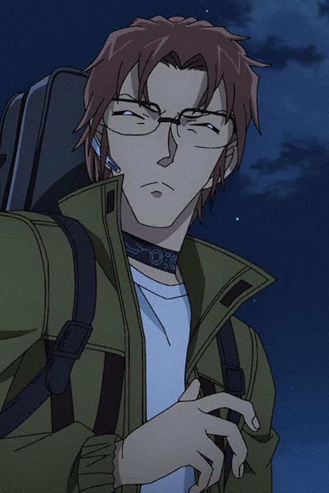 名探偵コナン 沖矢 昴（おきや すばる） iPhone(640×960)壁紙画像