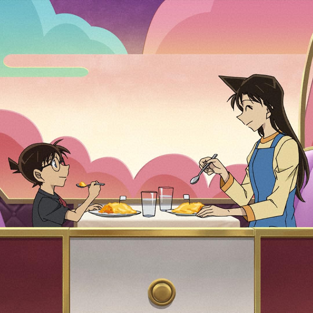 名探偵コナン 江戸川 コナン（えどがわ コナン）,毛利 蘭（もうり らん） iPad壁紙画像