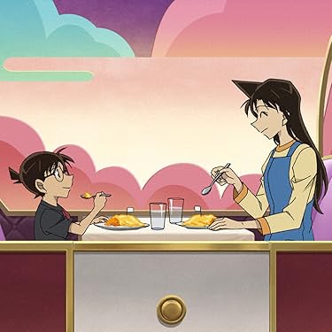 名探偵コナン iPad壁紙 or ランドスケープ用スマホ壁紙(1:1)-1 - 江戸川 コナン（えどがわ コナン）,毛利 蘭（もうり らん）