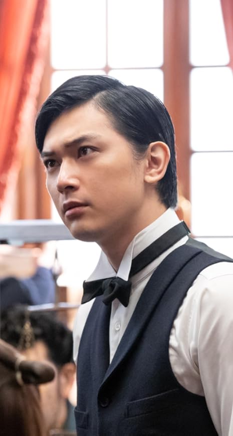 吉沢亮 『青天を衝け』渋沢栄一（しぶさわ えいいち） iPhoneSE/5s/5c/5 壁紙 視差効果画像