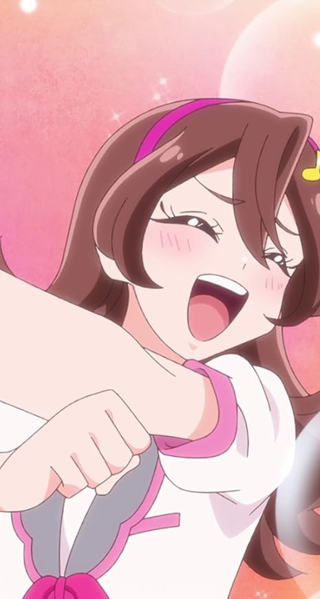プリキュア 『キミとアイドルプリキュア♪』 咲良 うた（さくら うた） iPhoneSE/5s/5c/5 壁紙 視差効果画像
