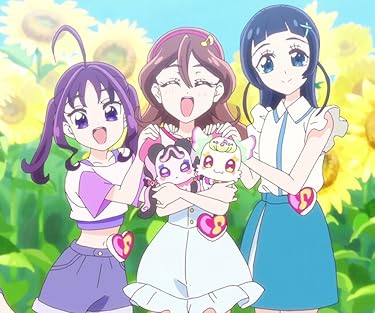 プリキュア  iPhone/Androidスマホ壁紙(960×800)-1 - 『キミとアイドルプリキュア♪』 紫雨 こころ（しぐれ こころ）,咲良 うた（さくら うた）,蒼風 なな（あおかぜ なな）,プリルン,メロロン