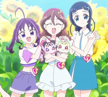 プリキュア  iPhone/Androidスマホ壁紙(960×854)-1 - 『キミとアイドルプリキュア♪』 紫雨 こころ（しぐれ こころ）,咲良 うた（さくら うた）,蒼風 なな（あおかぜ なな）,プリルン,メロロン