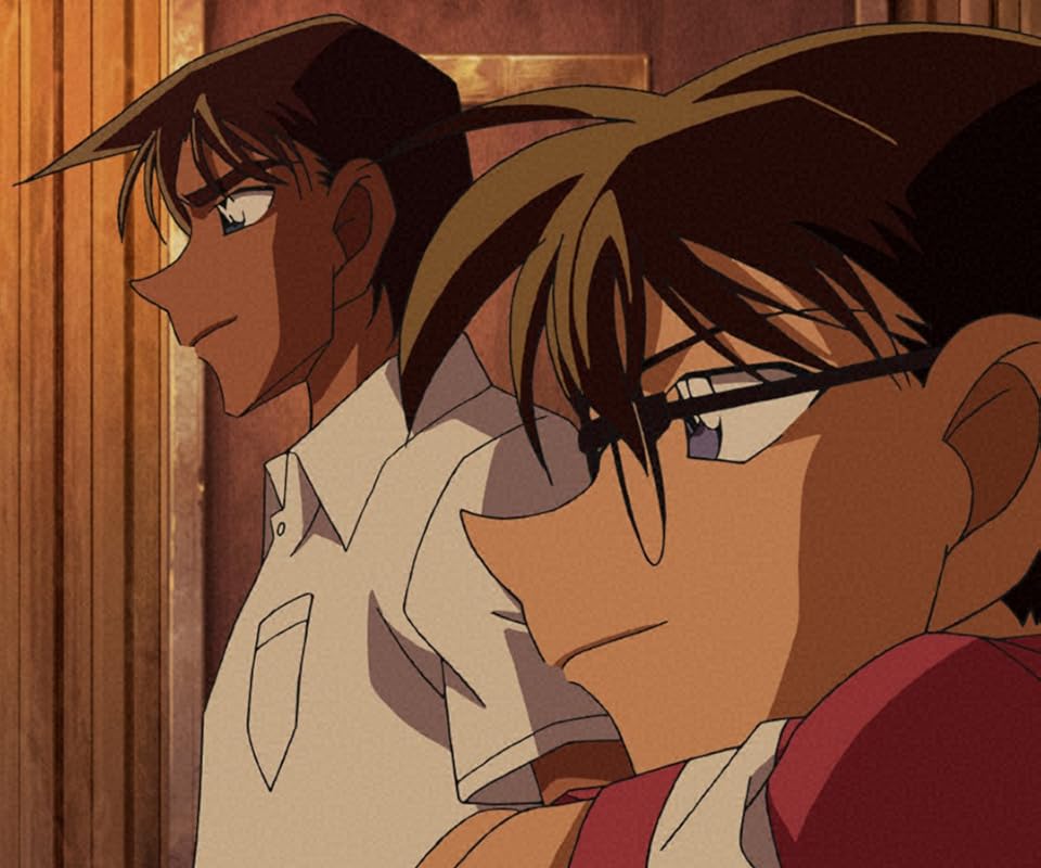 名探偵コナン 服部 平次（はっとり へいじ）,江戸川 コナン（えどがわ コナン） Android(960×800)待ち受け画像