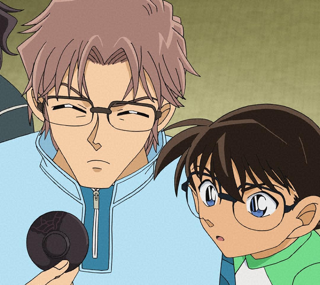 名探偵コナン 沖矢 昴（おきや すばる）,江戸川 コナン（えどがわ コナン） QHD(1080×960)スマホ 壁紙・待ち受け