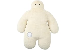 りぶはあと 抱き枕 フニオ アイボリー BIGサイズ(全長約100cm) ふわふわ 人型クッション 87101-12