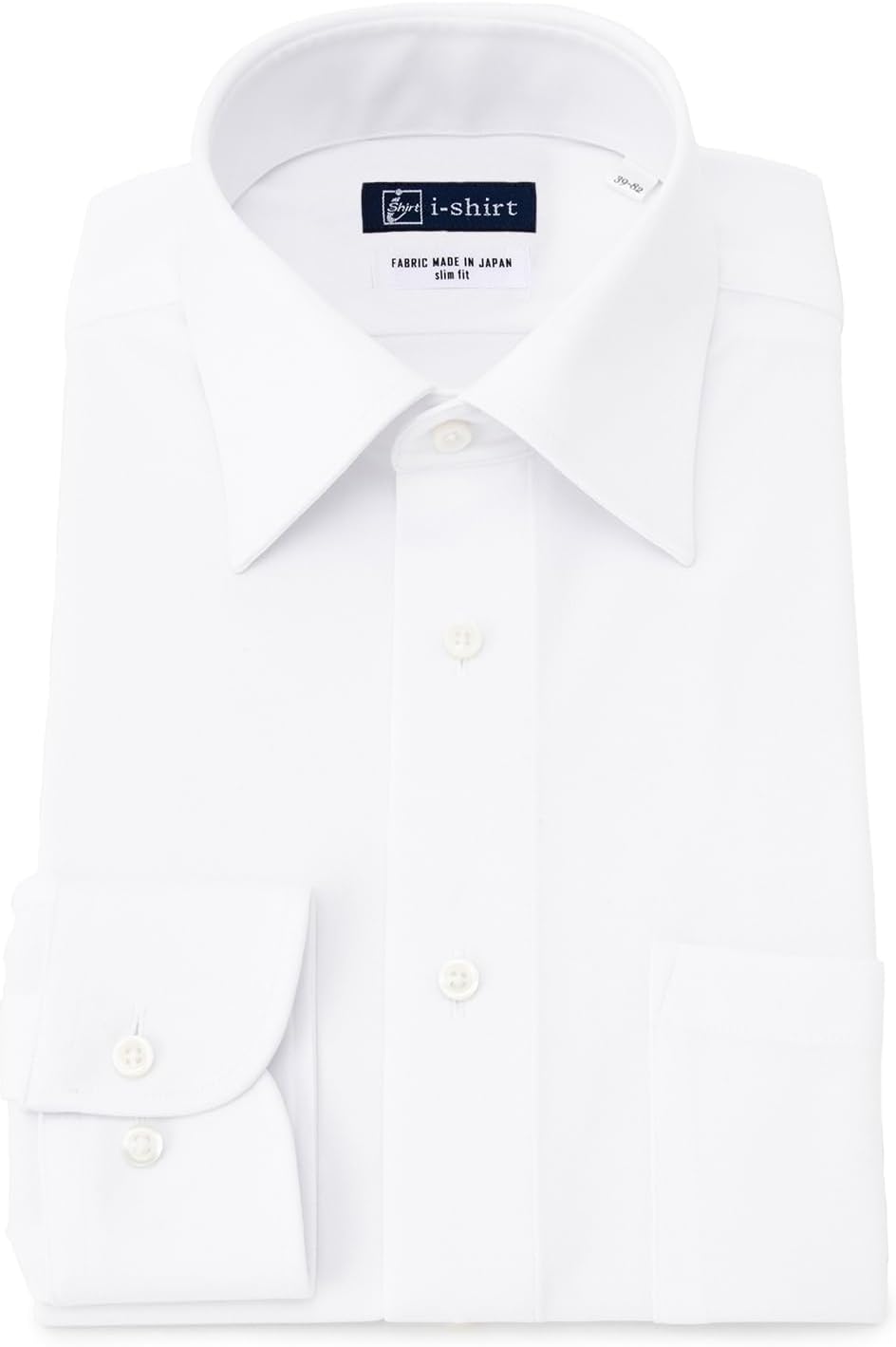 [アイシャツ] i-shirt 完全ノーアイロン ストレッチ 超速乾 スリムフィット 長袖 アイシャツ ワイシャツ メンズ ノンアイロン