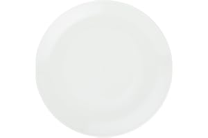 YAMATSU STANDARD 白中華 28cmディナー皿 メイン皿 大皿 プレート | 食洗機対応| 電子レンジ対応| 陶磁器| 業務用OK| 軽い