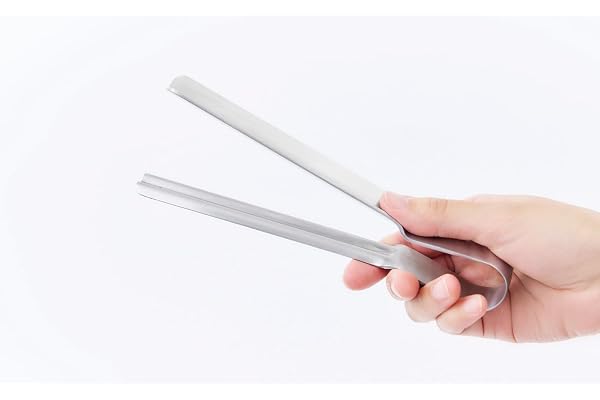 ヨシカワ EAトCO イイトコ Shibolu(シボル) 絞りトング レトルトパウチ 全長18.3cm ステンレス 燕三条 日本製 AS0061