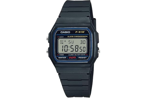 [カシオ] 腕時計 カシオ コレクション 【国内正規品】F-91W-1JH メンズ ブラック