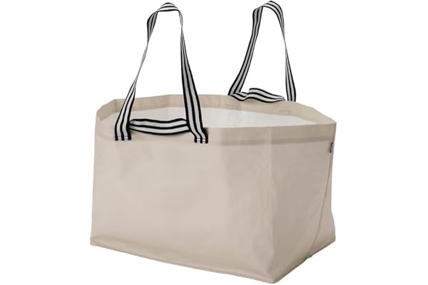 IKEA GORSNYGG ヨールスニグ キャリーバッグ L ライトベージュ 57x37x39 | cm| 71 l| 905.041.95