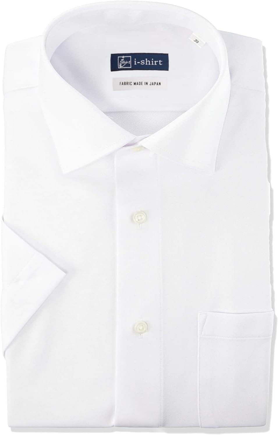 i-Shirt(アイシャツ) i-shirt完全ノーアイロン ストレッチ 超速乾 レギュラーフィット 半袖 アイシャツ ワイシャツ メンズメンズ