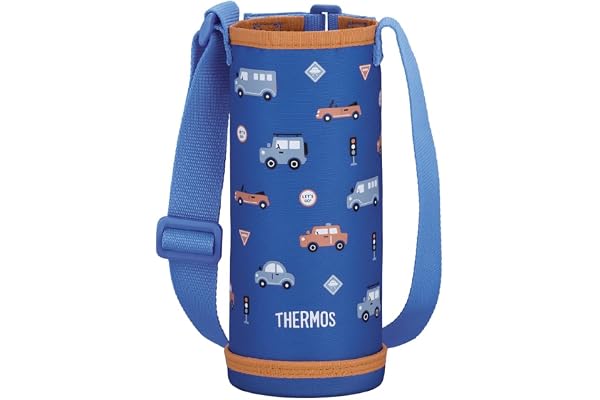 サーモス ボトルポーチ ショルダー付き FJW-550TR対応 コバルトブルー FJW-550TR POUCH COB