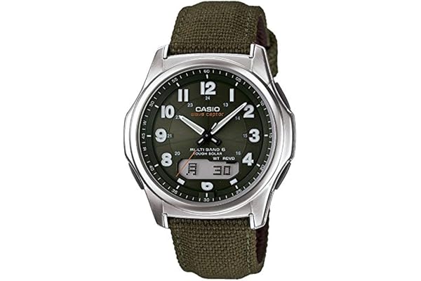 [カシオ] 腕時計 ウェーブセプター 【国内正規品】電波ソーラー WVA-M630B-3AJF メンズ グリーン