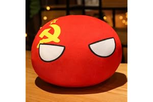 ポーランドボール ぬいぐるみ カントリーボール抱き枕 10/30/40cm Polandball アニメ クッション ペンダント Countryball おもちゃ 置物 飾り物 誕生日プレゼント (10cm, 05)