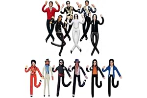 マイケル・ジャクソン ぬいぐるみ 人形 内蔵の鉄線フレーム ダンスのポーズを自由に調整する 大人向け 誕生日プレゼント，A1 [並行輸入品] | 可動式の手足 象徴的なデザイン 素晴らしいギフト