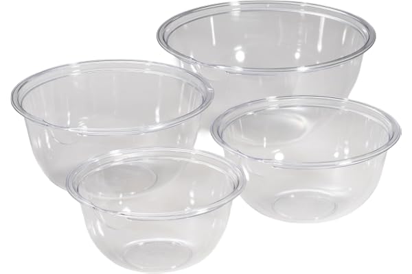 高儀 クックボウル 4点セット 17cm 19cm 21cm 24cm ポリカーボネート樹脂使用 軽い 割れづらい 耐熱 レンジ対応 食洗機対応 重ねて収納 日本製 たかぎ