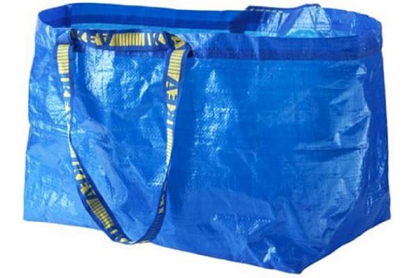 [IKEA] FRAKTA キャリーバッグ L ブルー