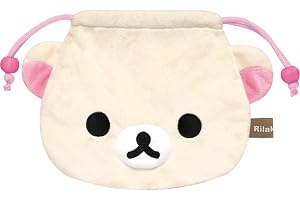 サンエックス リラックマ ぬいぐるみ巾着 コリラックマ CA44602 H15.5×W23.5×D2.5cm
