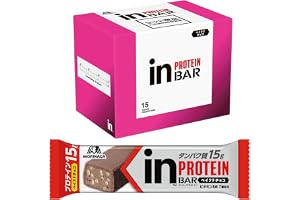 inバープロテイン<ベイクドチョコ> 1本 ×15本 森永製菓 焼きチョコ タンパク質 ビタミンB群7種 国産【Amazon.co.jp限定】