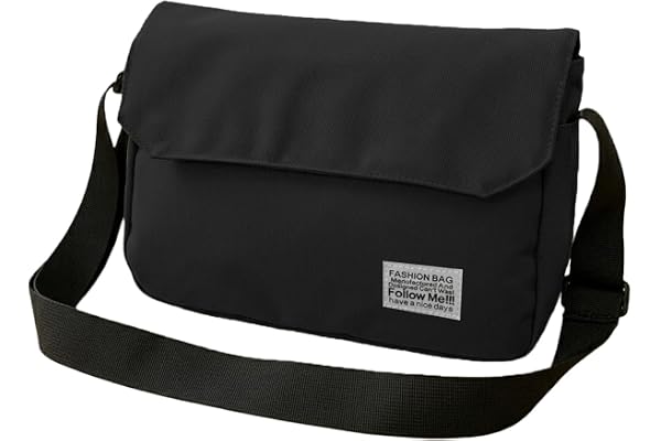 [QWJ] ショルダーバッグ メンズ レディース 超軽量245g 900Dポリエステル 7ポケット大容量 撥水加工 マグネット開閉 斜めがけ