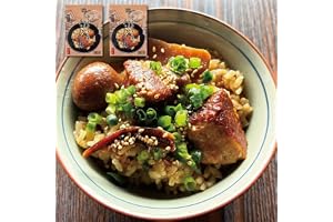 贅沢 ごろごろチャーシュー 炊き込みご飯の素 喜多方ラーメン風炊き込みチャーシュー飯 二合用（2人～3人前）×2個セット 煮卵 豚角煮 煮干だし 常温保存 簡単 時短料理 備蓄食 会津ブランド館