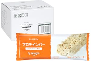 by Amazon プロテインバー バニラメープル風味 15本入り